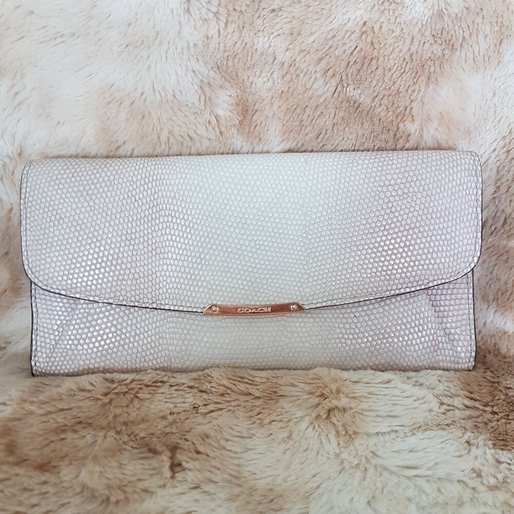 NEW $328 Madison Pinnacle Wallet AUTHENTIC COACH COLLECTION! $6.99 Shipping!